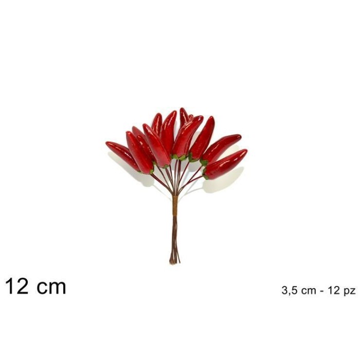 MAZZO PEPERONCINI 12 PZ CM3.5